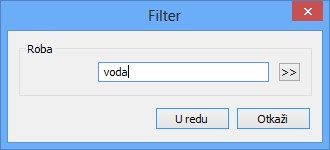 Filter tekst