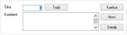 Izbor komitenta