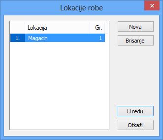 Lokacije robe