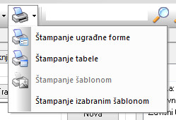 Opcije štampanja